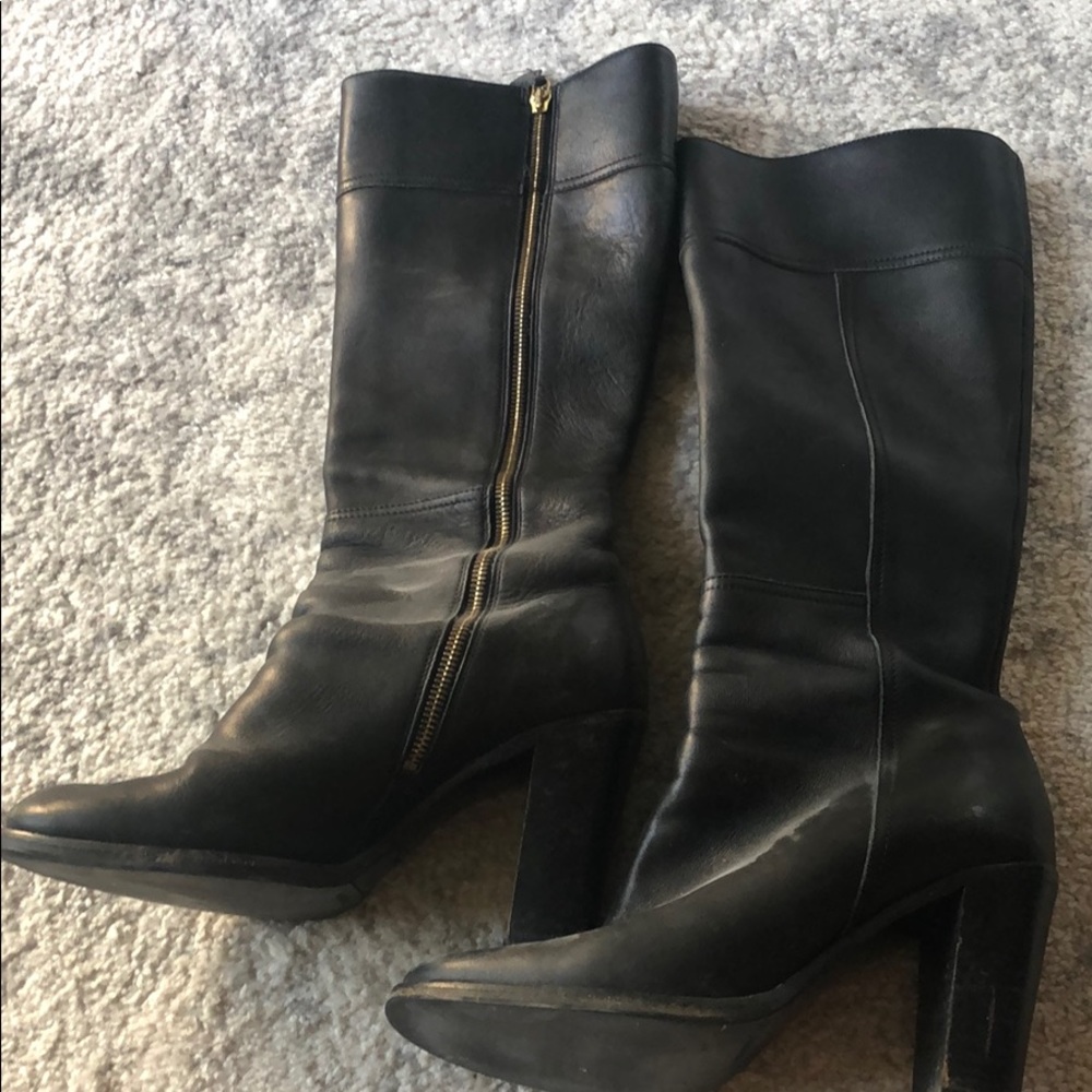 Timeless Miu Miu Black Leather Boots!